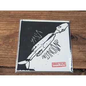 Shock Value Records NGNX Vinyl Record Limited Edition Black and WhitePunk Single